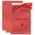 Weiteres Produktbild Teller L, rot, A4, 150 Mikron, ESSELTE [25 Stück]