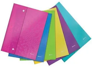 Urkundenplatten, A4, PP, mit Aufdruck, LEITZ Wow, bunt gemischt [6 Stk.]