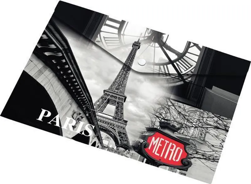 Hauptproduktbild Desky na dokumenty "Paris", s drukem, A4, PP, PANTA PLAST