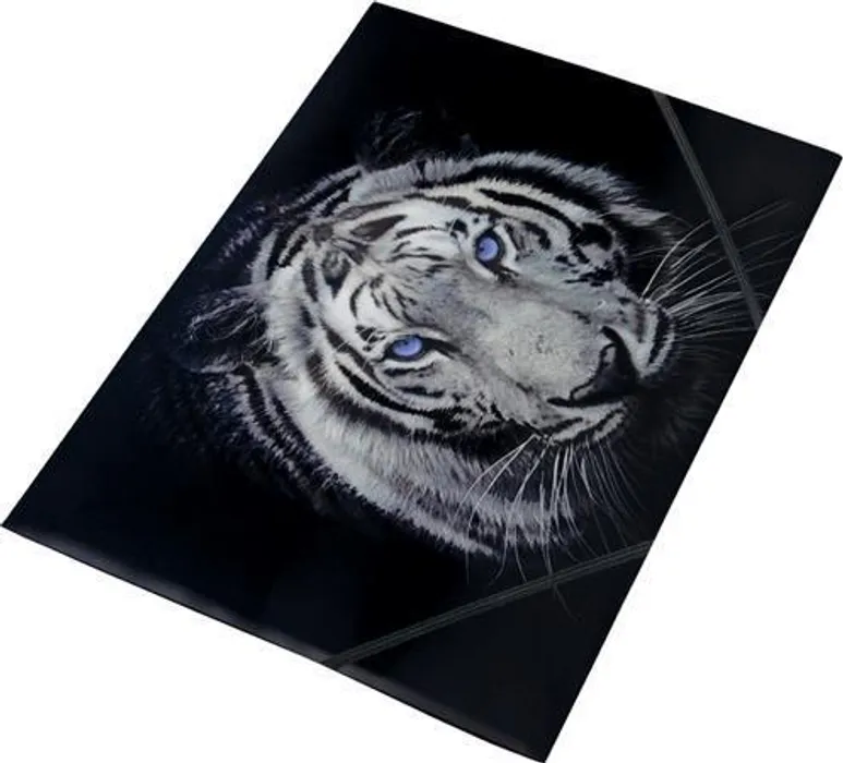 Hauptproduktbild Desky na dokumenty "Tiger", s gumičkou, 15 mm, A4, PP, PANTA PLAST