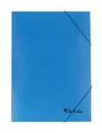 Weiteres Produktbild Tafeln mit Gummiband, blau, Karton, A4, VICTORIA