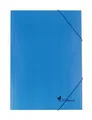 Weiteres Produktbild Tafeln mit Gummiband, blau, Karton, A4, VICTORIA