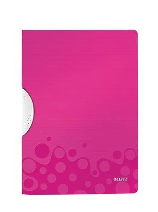 Hauptproduktbild Desky s klipem Leitz WOW, Metalická růžová