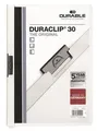 Tafeln mit Schnellhefter „DURACLIP® 30“, weiß, mit Klammer, A4, DURABLE