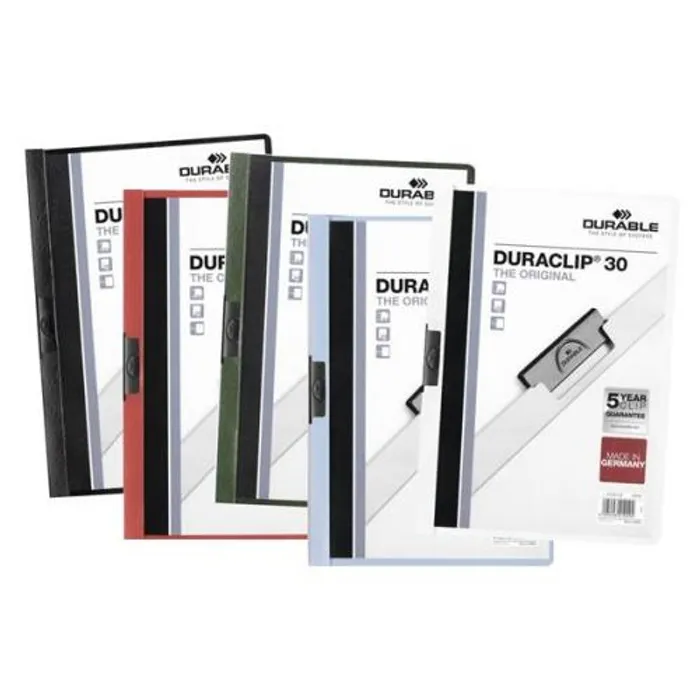 Hauptproduktbild Desky s rychlovazačem "DURACLIP® 30", s klipem, A4, DURABLE