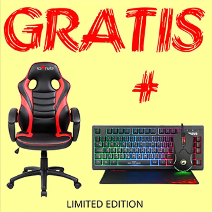 Hauptproduktbild Dětská herní židle Red Fighter C6, černo-červená, + sada 3v1 CM310 PROMO