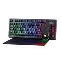 Stuhl Red Fighter C6, schwarz/rot, + Set 3in1 CM310 PROMO