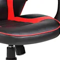 Stuhl Red Fighter C6, schwarz/rot, + Set 3in1 CM310 PROMO