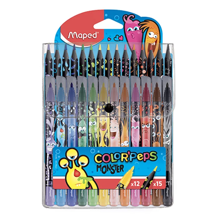 Hauptproduktbild Dětské fixy a pastelky Maped Color'Peps Monster