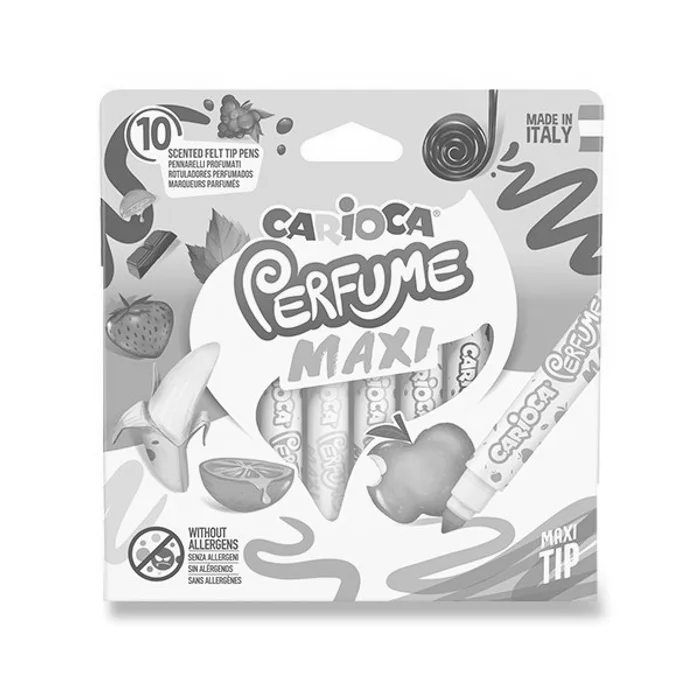 Hauptproduktbild Dětské fixy Carioca Parfume Maxi sada 10 barev
