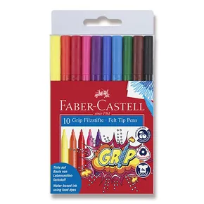 Kindermarker Faber-Castell 155310 Grip 10 Farben
