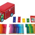 Weiteres Produktbild Kindermarker Faber-Castell 155533 Connector Blechauto, 33 Farben
