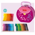 Weiteres Produktbild Kindermarker Faber-Castell 155537 Connector-Handtasche, 33 Farben
