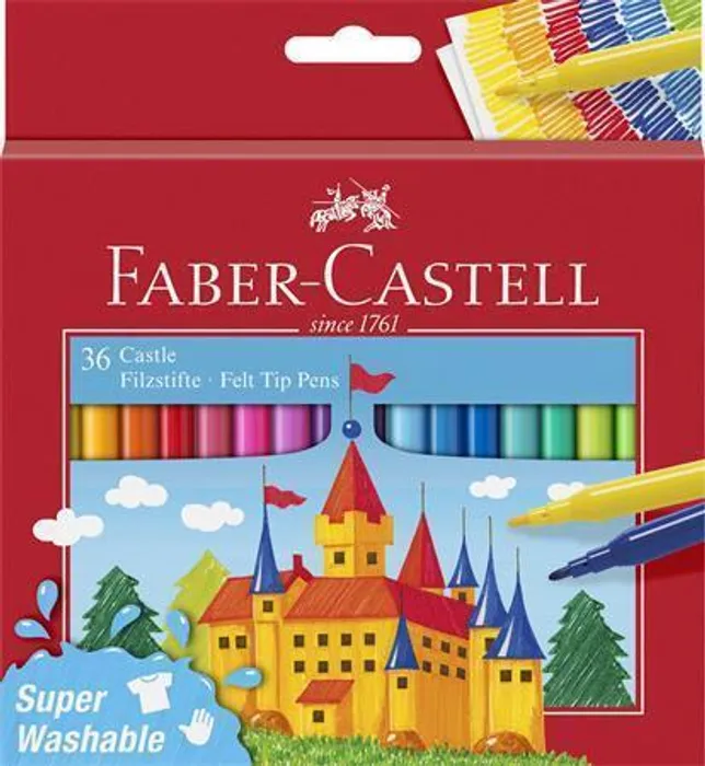 Hauptproduktbild Dětské fixy Faber-Castell Castle 36 barev