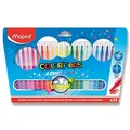 Maped Color'Peps Long Life Marker für Kinder, 24 Farben