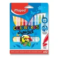 Maped Color'Peps Jungle Kindermarker - 12 Farben