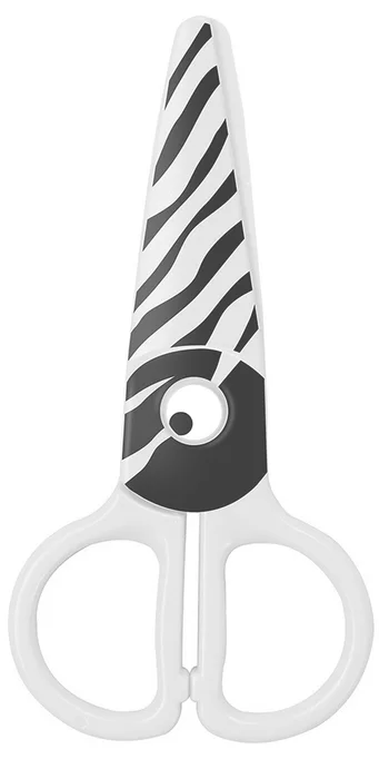 Hauptproduktbild Dětské nůžky KEYROAD Zebra, plastové