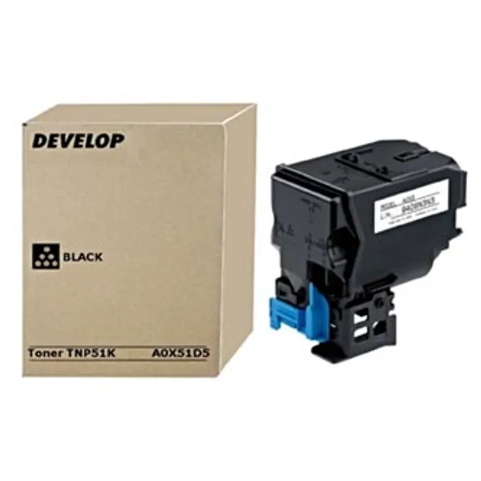 Hauptproduktbild Develop originální toner A0X51D5, black, 5000str., TNP51K, Develop Ineo +3110, O