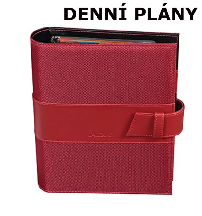 Hauptproduktbild Diář ADK Manager DENNÍ 2017,červená