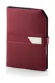Diář ADK NewClassic Slim 2017,červená/černá