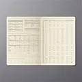 "Conceptum" Notizbuch 2016, A6, wöchentlich, Hartdeckel, SIGEL, petroleumblau metallic
