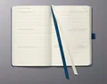 "Conceptum" Metallic Dark Blue A5 Weekly Planner 2017, Hardcover, SIGEL