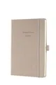 "Conceptum" Notizbuch, hellbraun, A5, wöchentlich, 2018, Hardcover, SIGEL