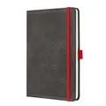 "Conceptum" Notizbuch, dunkelgrau, 135x203, wöchentlich, 2018, Hardcover, SIGEL