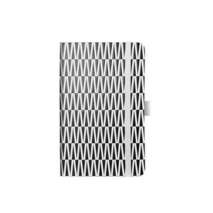 Hauptproduktbild Diář "Jolie Black Balance", A6, týdenní, 2017, tvrdé desky, SIGEL