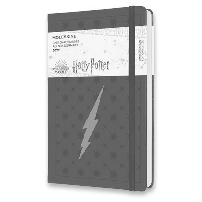Hauptproduktbild Diář Moleskine 2022 Harry Potter - tvrdé desky L, denní, vínový