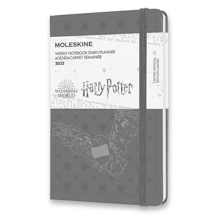 Hauptproduktbild Diář Moleskine 2022 Harry Potter - tvrdé desky S, týdenní, modrý