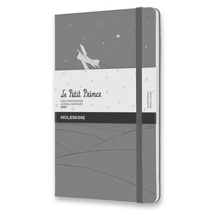 Hauptproduktbild Diář Moleskine 2022 Le Petit Prince - tvrdé desky L, denní, modrý