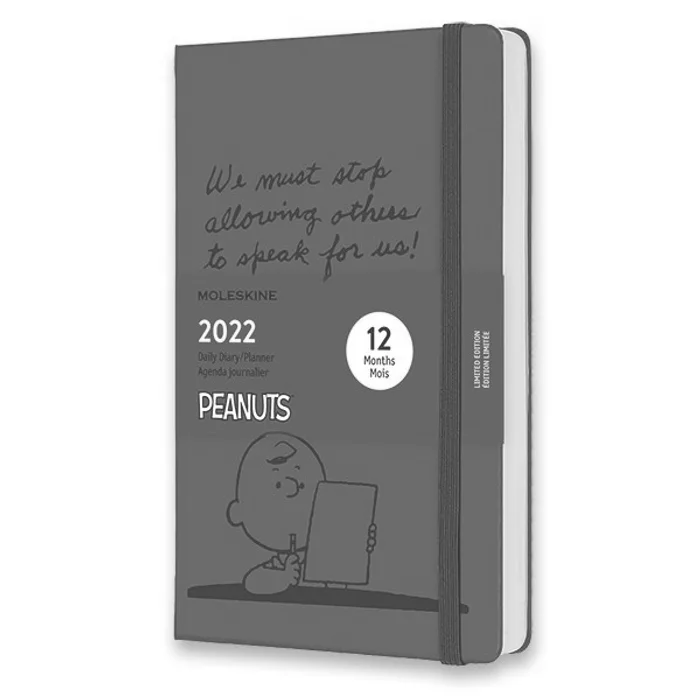 Hauptproduktbild Diář Moleskine 2022 Peanuts - tvrdé desky L, denní, červený