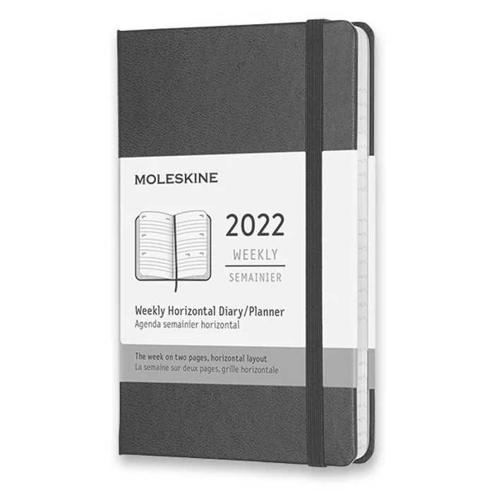 Hauptproduktbild Diář Moleskine 2022- tvrdé desky černý