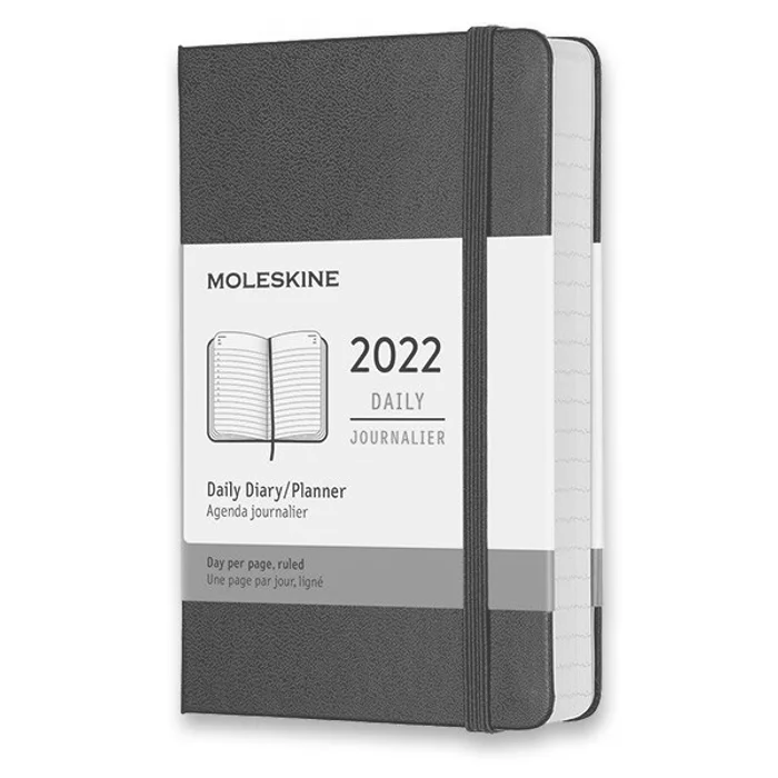 Hauptproduktbild Diář Moleskine 2022 - tvrdé desky černý