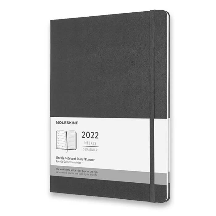Hauptproduktbild Diář Moleskine 2022 - tvrdé desky černý