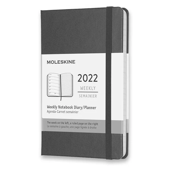Hauptproduktbild Diář Moleskine 2022 - tvrdé desky černý