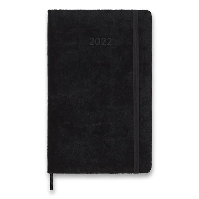 Hauptproduktbild Diář Moleskine 2022 Velvet tvrdé desky L, týdenní, černý