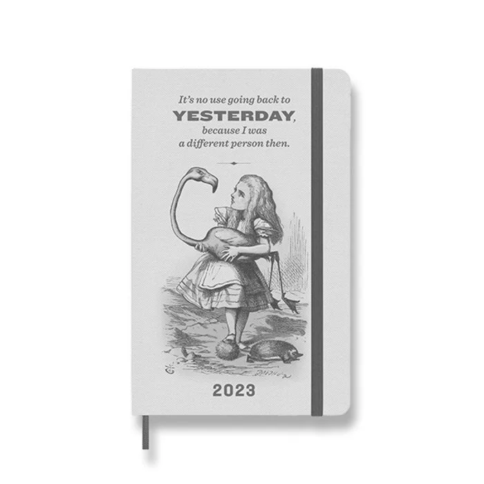 Hauptproduktbild Diář Moleskine 2023 Alice Alice, tvrdé desky L, týdenní