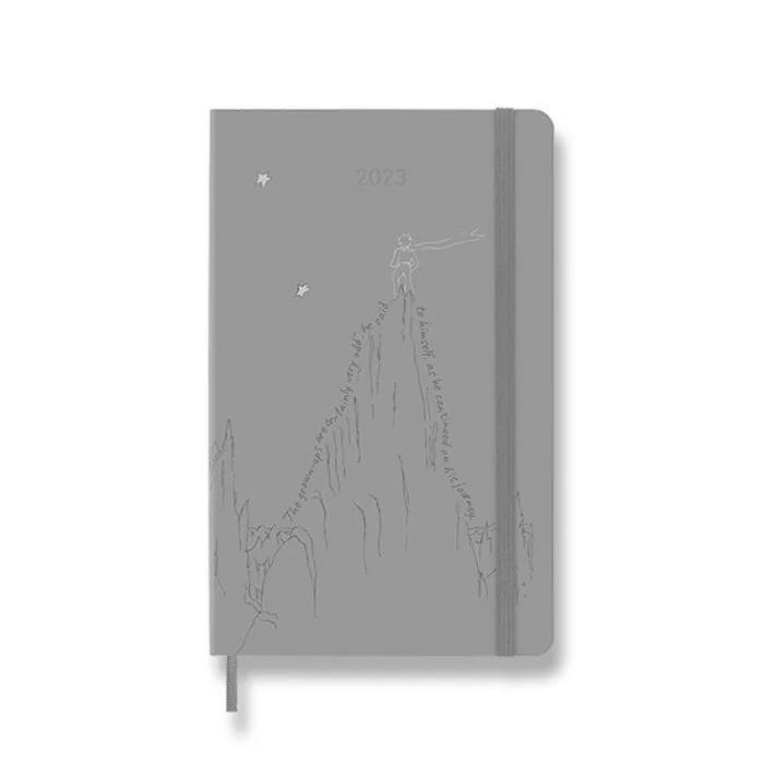 Hauptproduktbild Diář Moleskine 2023 Le Petit Prince Mountain, tvrdé desky L, týdenní, modrý