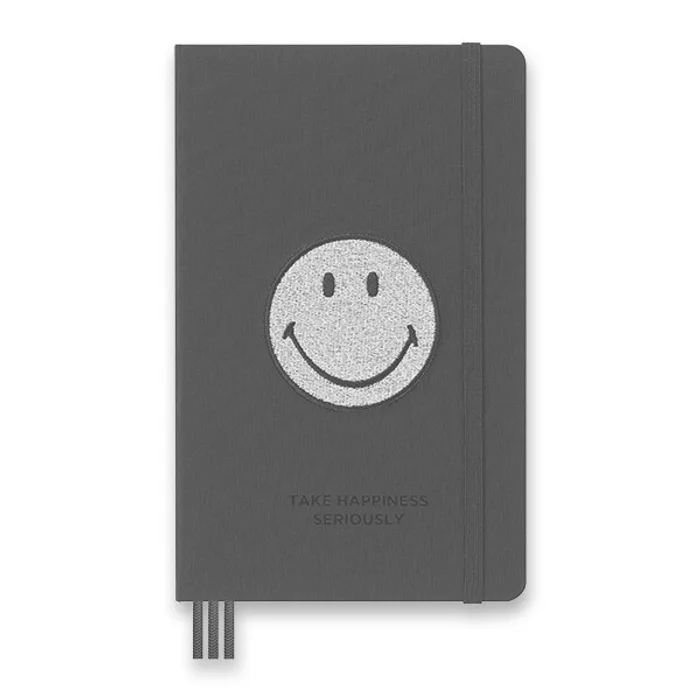 Hauptproduktbild Diář Moleskine 2023 SMILEY, tvrdé desky L, nedatovaný, černý