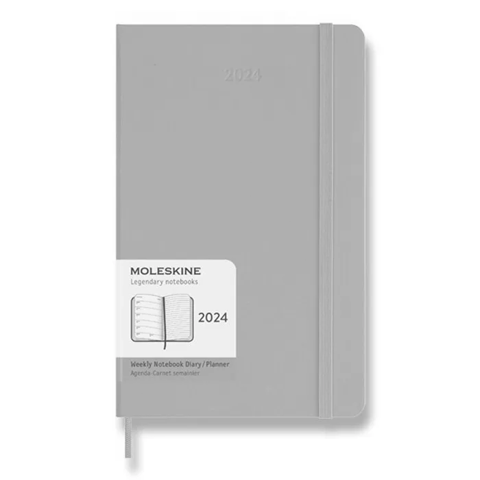 Hauptproduktbild Diář Moleskine 2024 tvrdé desky L, týdenní, výběr barev béžový