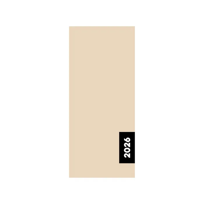 Hauptproduktbild Diář PVC měsíční 2026 Beige