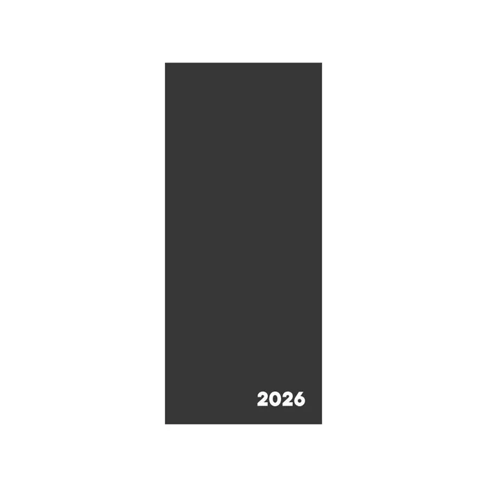 Hauptproduktbild Diář PVC měsíční 2026 Black