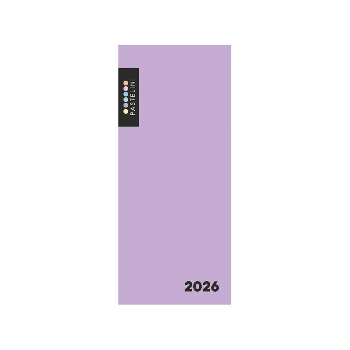 Hauptproduktbild Diář PVC měsíční 2026 PASTELINI fialová