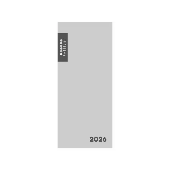 Hauptproduktbild Diář PVC měsíční 2026 PASTELINI modrá