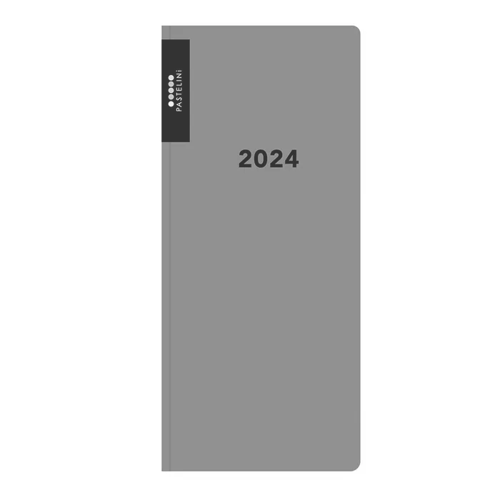 Hauptproduktbild Diář PVC týdenní 2024 PASTELINI šedá