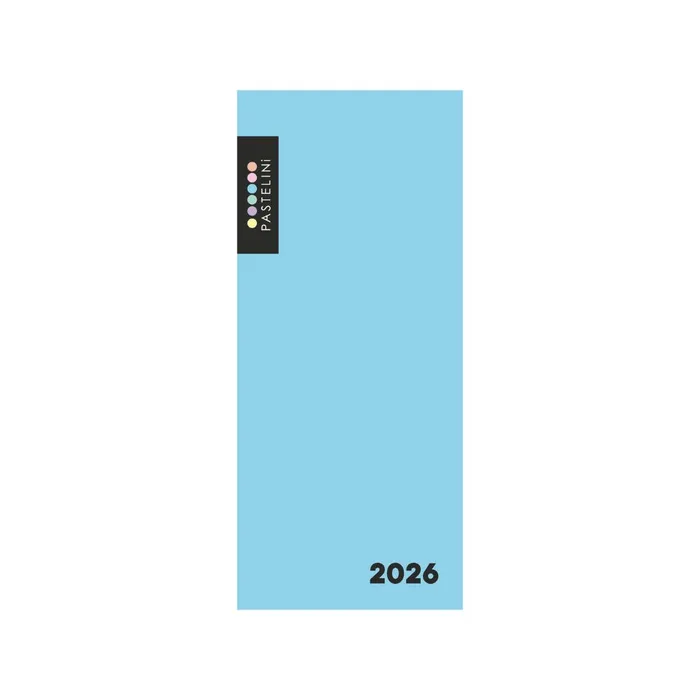 Hauptproduktbild Diář PVC týdenní 2026 PASTELINI modrá