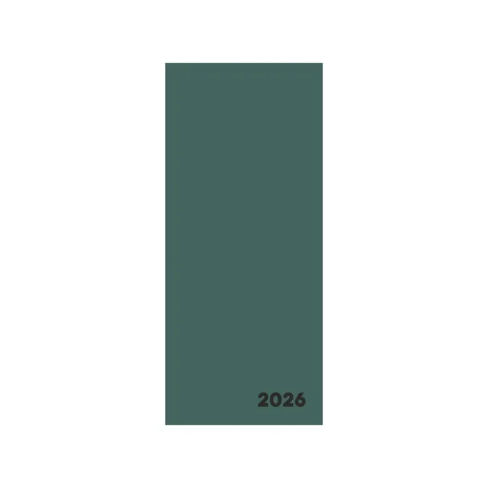 Hauptproduktbild Diář PVC týdenní 2026 VERDE zelená