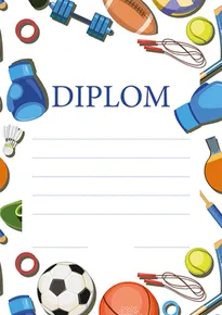 Diplom A5 Sportspiele